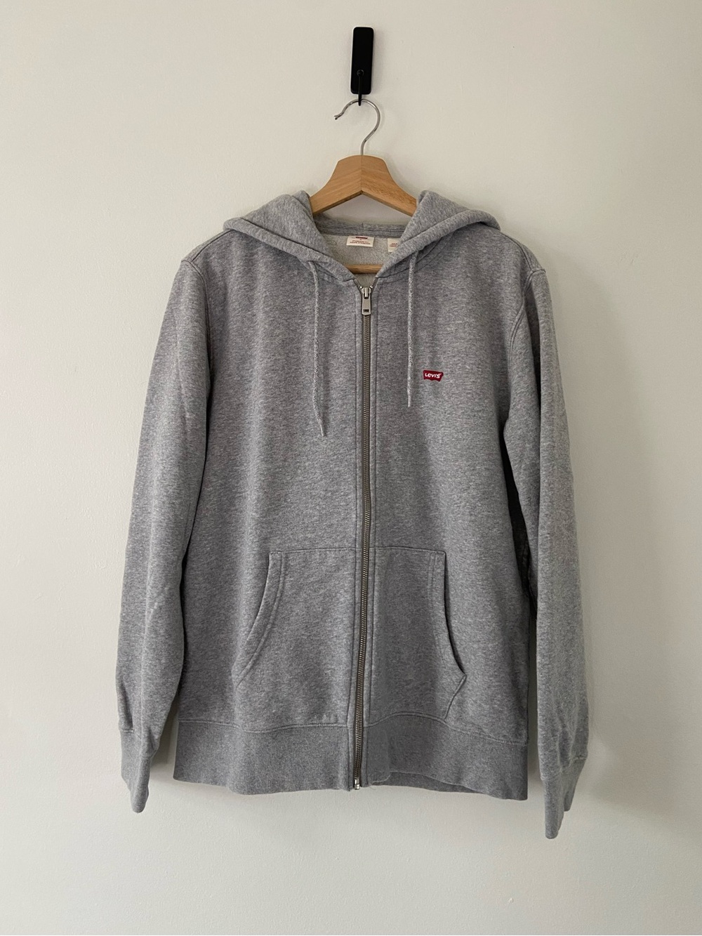 Men’s Levi’s Grey Zip Up Hoodie